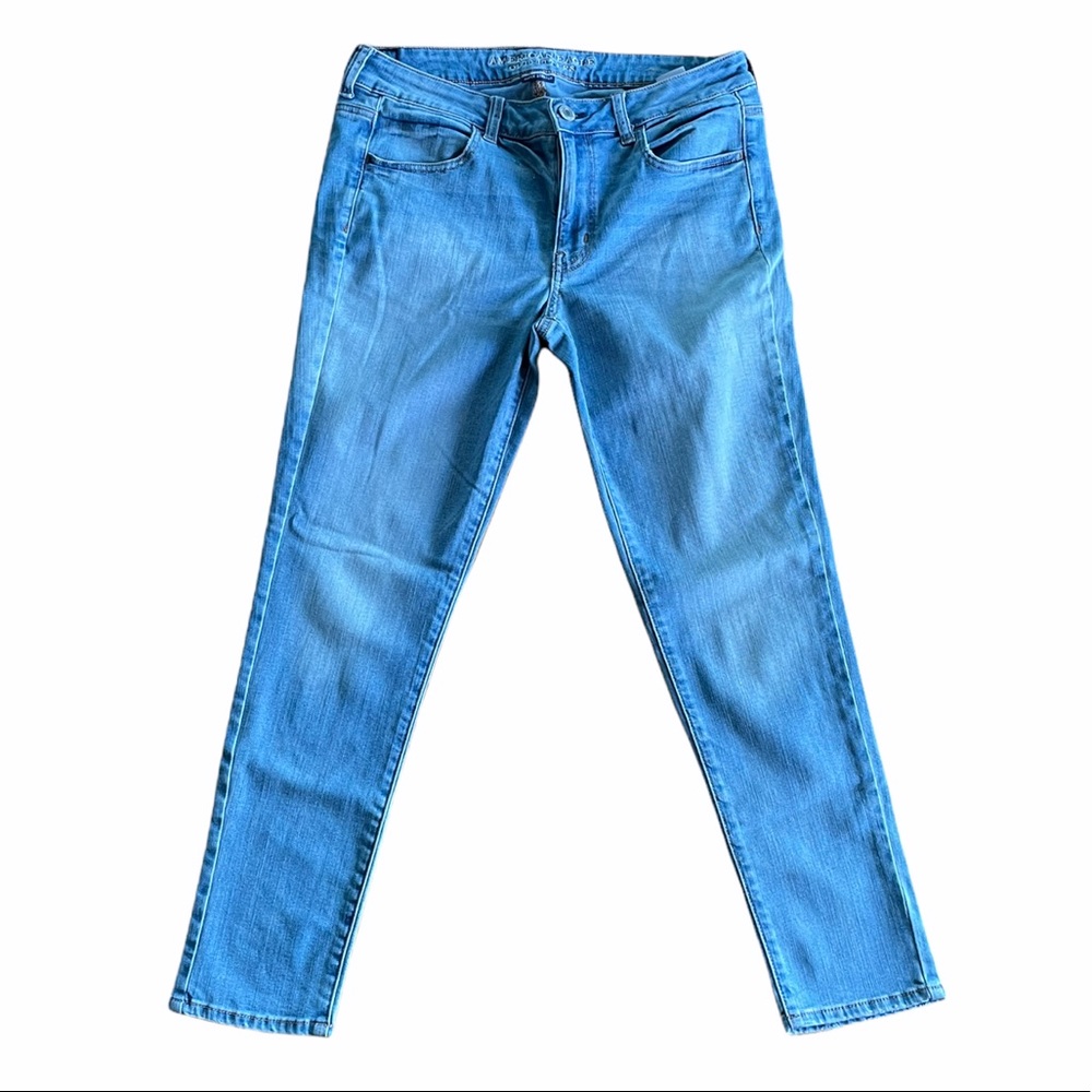 American Eagle Outfitters Size 14 Jegging Jeans Light wash Long